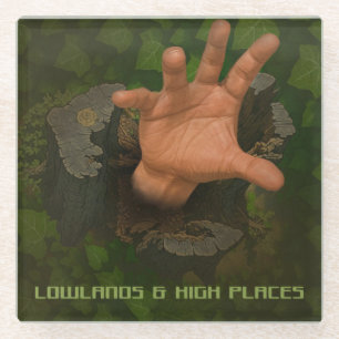 Lowlands & High Places Glass Coaster