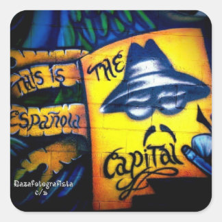 Lowrider Capital Square Sticker