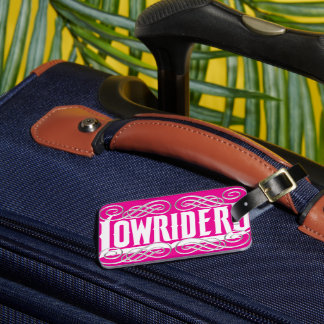 LowRider Car Floor Mat Luggage Tag