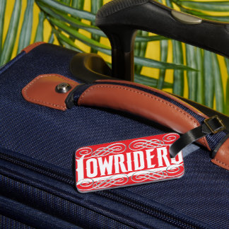 LowRider Car Floor Mat Luggage Tag