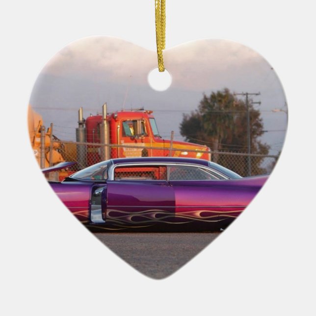 lowrider ceramic tree decoration (Front)