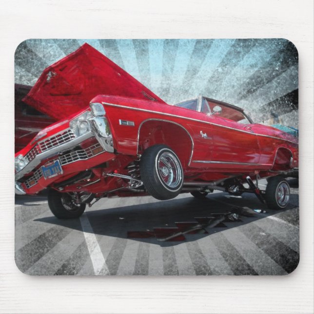 Lowrider Chevrolet Impala Mousepad (Front)