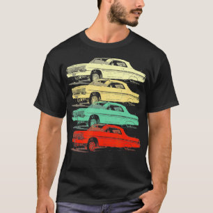 Lowrider For Men Cholo Gangster Clothing Vintage T-Shirt