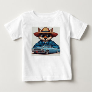 Lowrider Fox Baby T-Shirt