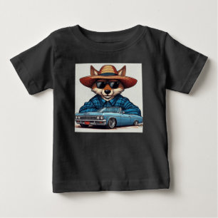 Lowrider Fox Baby T-Shirt