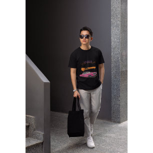 Lowrider “Low & Slow” Classic Car Design Retro T-Shirt