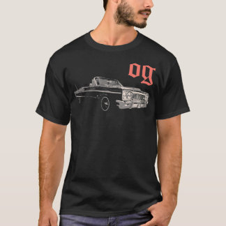 Lowrider  Original Gangster OG Cali Cholo Chicano  T-Shirt
