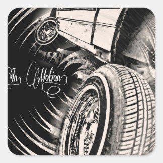 LOWRIDER SQUARE STICKER