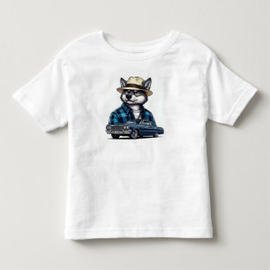 Lowrider Wolf Toddler T-Shirt