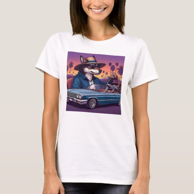 Lowrider Wolfy T-Shirt (Front)