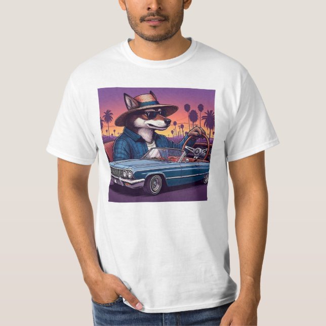 Lowrider Wolfy T-Shirt (Front)