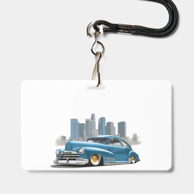 Lowriders ID Badge (Back with Lanyard)