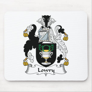 Lowry Family Crest Mouse Mat