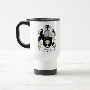 Lowry Family Crest Travel Mug
