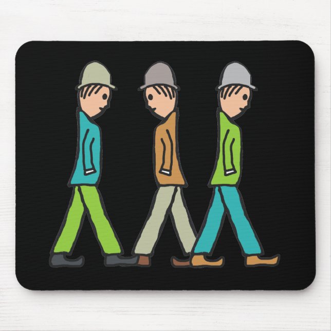 Lowry Matchstick Men Mouse Mat (Front)