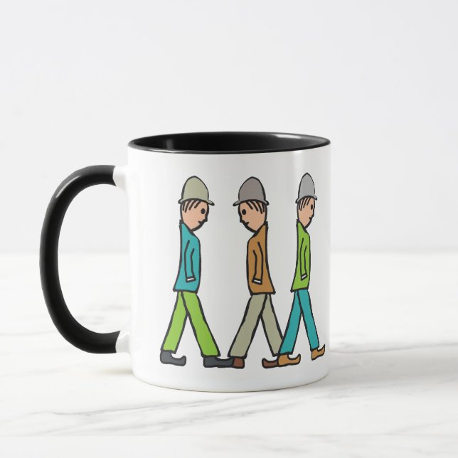 Lowry Matchstick Men Mug (Left)