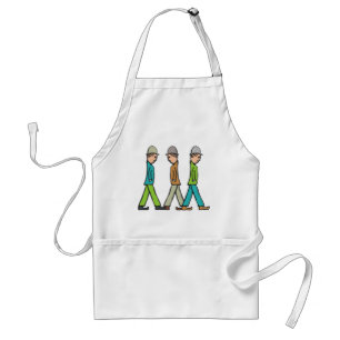 Lowry Matchstick Men Standard Apron