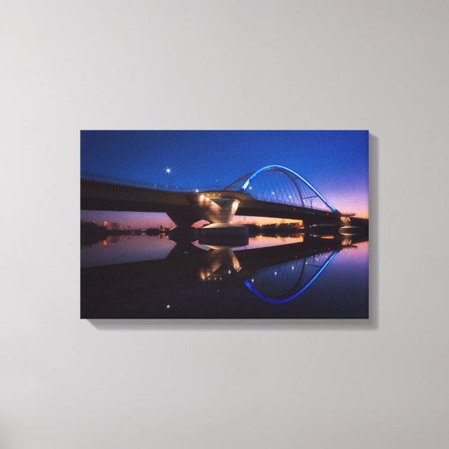 Lowry Sunset Canvas Print (Front)