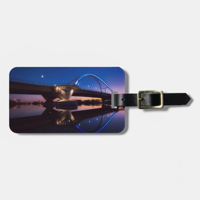 Lowry Sunset Luggage Tag (Front Horizontal)