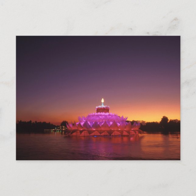 Loy Krathongn Thai Festival Postcard (Front)