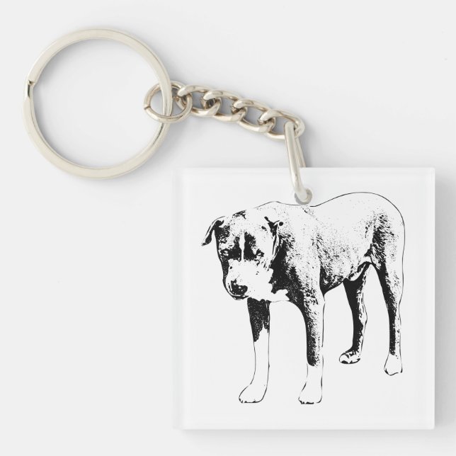 Loyal Look Keychain (Front)