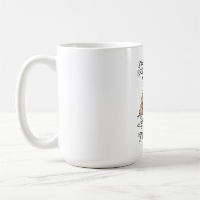 Loyal Pit Bull Terrier Advocate  Coffee Mug (Left)
