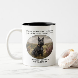Loyal Scottie Two-Tone Coffee Mug