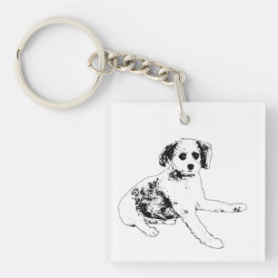 Loyal Tag, Calm Stance Key Ring
