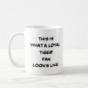 loyal tiger fan coffee mug