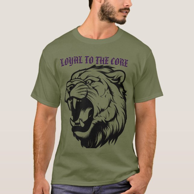 Loyal to the Core – Lion Loyalty Tee (Front)