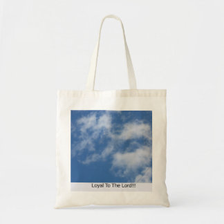 Loyal To The Lord and The Bible Is My Guide Tote Bag
