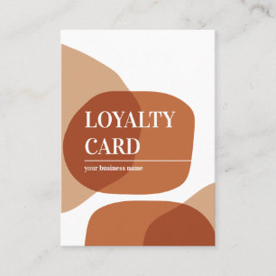 Loyalty Abstract Pastel Business Card