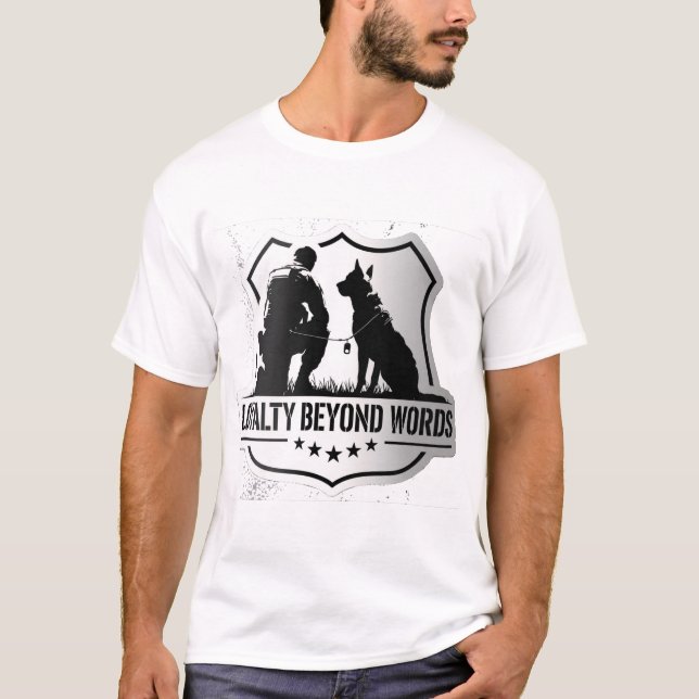 Loyalty Beyond Words Shield Tee (Front)