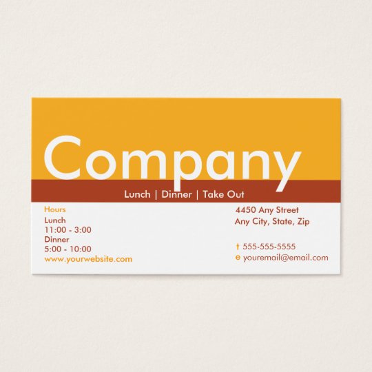 Loyalty Business Card Punch Card