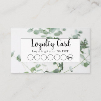 Loyalty Card