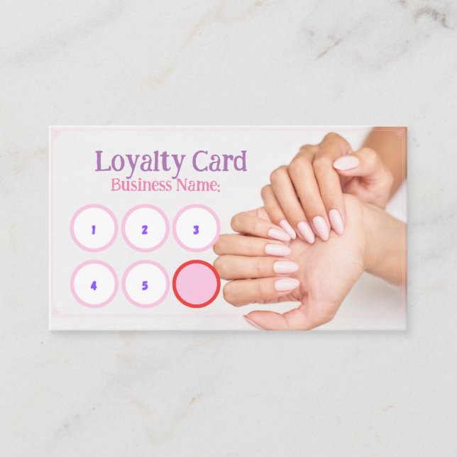 loyalty card (Front)