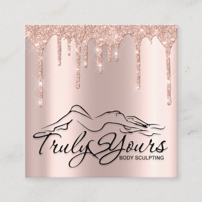 Loyalty Card 6 Punch Aftercare Body Sclupting Logo (Front)