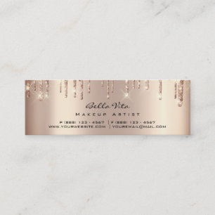 Loyalty Card 6 Punch Makeup Beauty Heart Rose Spar