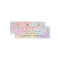 Loyalty Card 6 Punch Makeup Nails Holograph Small