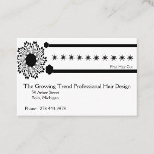 Loyalty Card for Hair Designer
