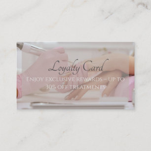 Loyalty Card for Nail Salon – Up to 30% Off