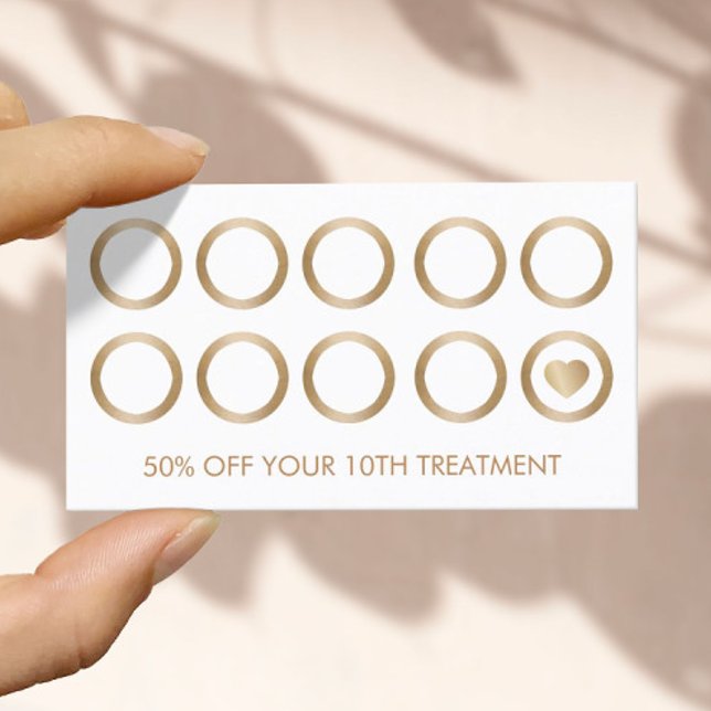 Loyalty Card | Lashes Nail Art Makeup Artist Salon (Creator Uploaded)