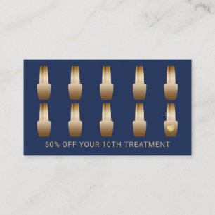 Loyalty Card   Nail Salon Makeup Artist Manicurist