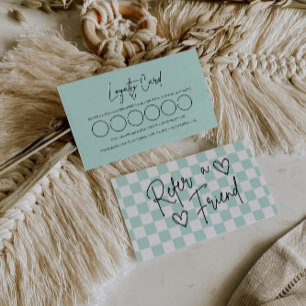 Loyalty Card Template, Modern Customer