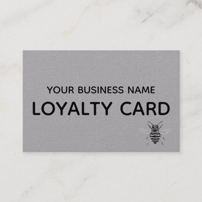 Loyalty Card - The Honeybee Jar (Front)