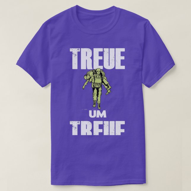 Loyalty for loyalty Paratroopers Federation 4 T-Shirt (Design Front)