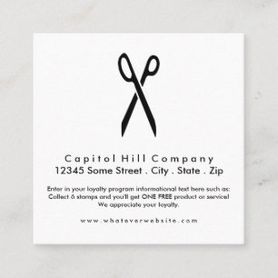 loyalty hair scissors square