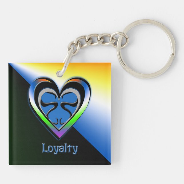 Loyalty Key Ring (Back)