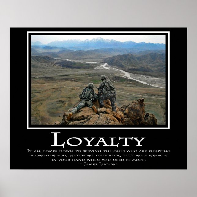Loyalty Poster (Front)