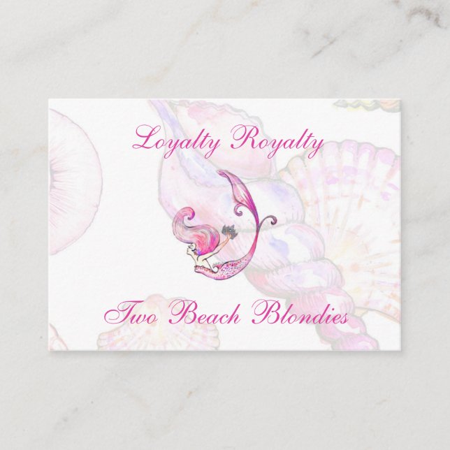 Loyalty Royalty Card (Front)